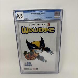 Wolverine: Blood Hunt #1 Skottie Young Variant Cover CGC 9.8 White Pages Marvel